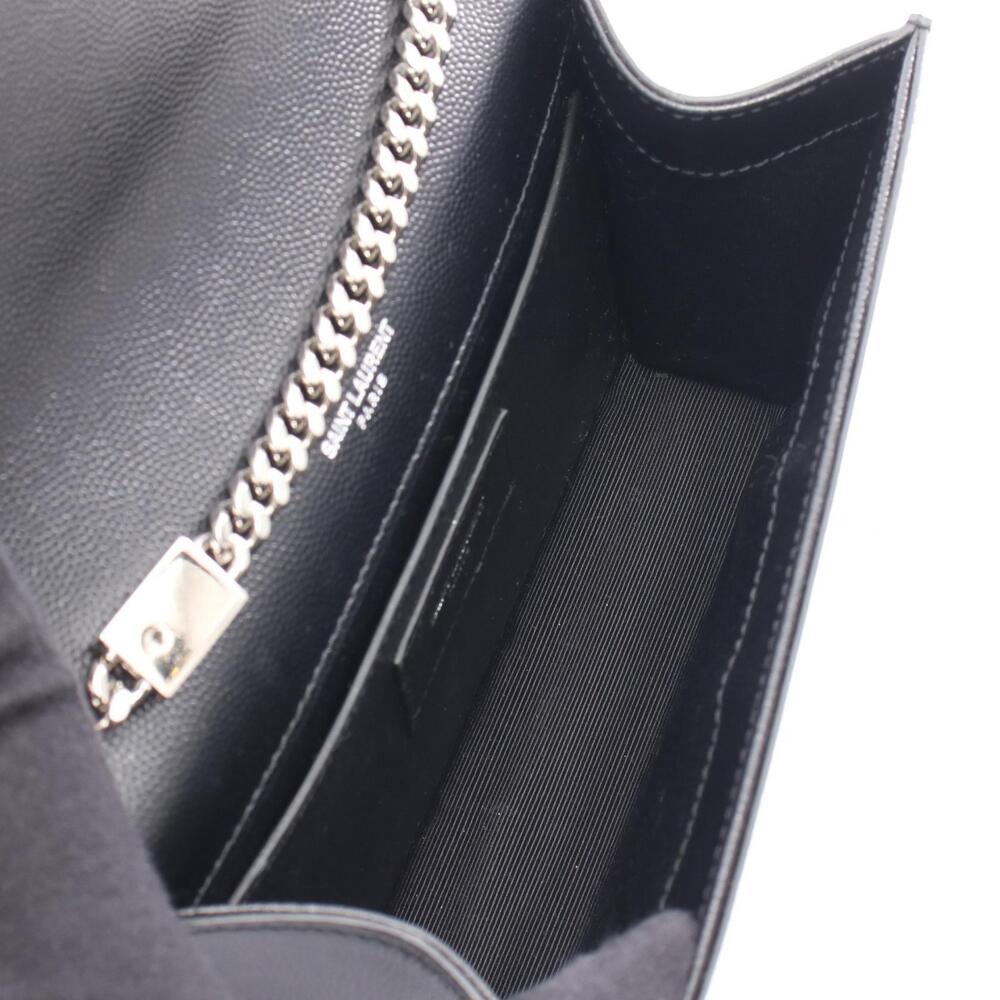 Saint Laurent Kate Shoulder Bag Leather Black - Picture 3 of 5